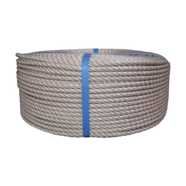 ユタカメイク ロープ PPロープ巻物 8φ×200m P8-200 1個 113-7026（直送品）