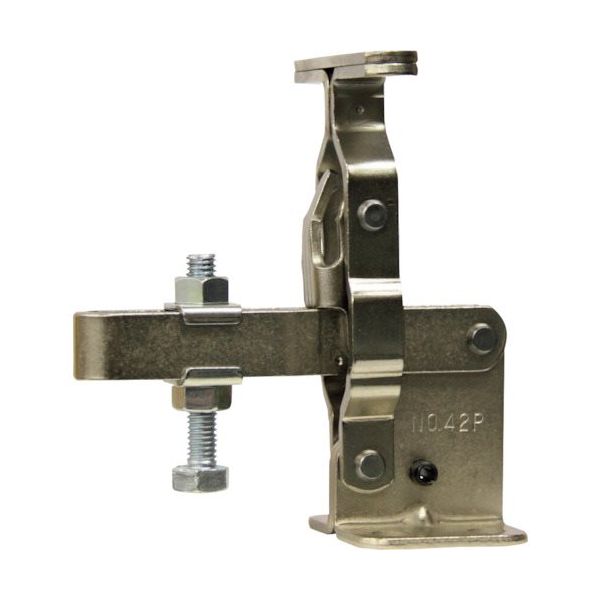 大阪角田興業 角田 ハンドル縦型ステンレストグルクランプ No.42Pー2S KC-42P-2S 1個 263-7239（直送品）