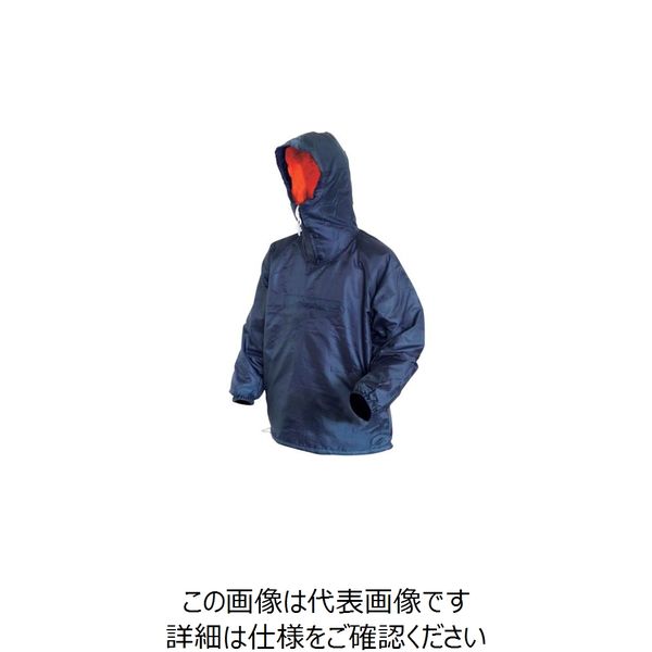 喜多 オールキルトヤッケ フード付 No3600 ネイビー 3L NO3600-NV-3L 1着 236-0385（直送品）