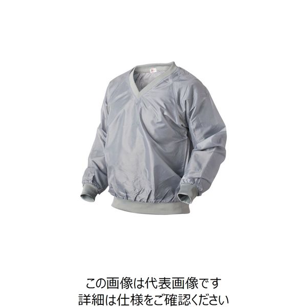 喜多 Vネック ヤッケ グレー 3L NO3000-GRY-3L 1着 235-5670（直送品）