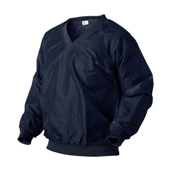 喜多 Vネック ヤッケ No3000 ネイビー 4L NO3000-NV-4L 1着 235-5647（直送品）