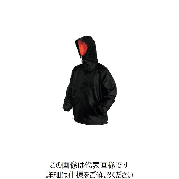 喜多 オールキルトヤッケ フード付 ブラック M NO3600-BLK-M 1着 236-1969（直送品）
