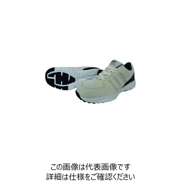 喜多 セーフティスニーカー ホワイト 26.0 MK5100-WH-26.0 1足 217-1235（直送品）