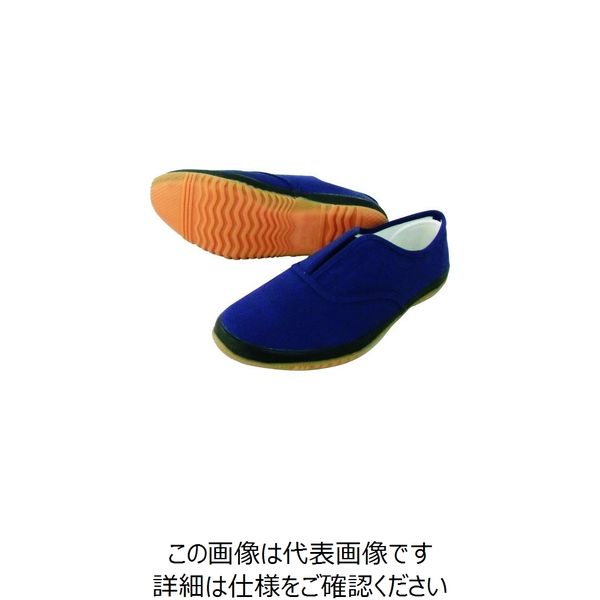 喜多 くつたろう DK500 ネイビー 27.0 DK500-NV-27.0 1足 217-4403（直送品）