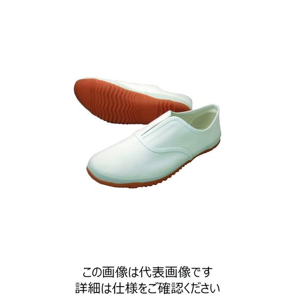 喜多 くつたろう DK500 ホワイト 26.5 DK500-WH-26.5 1足 217-4404（直送品）