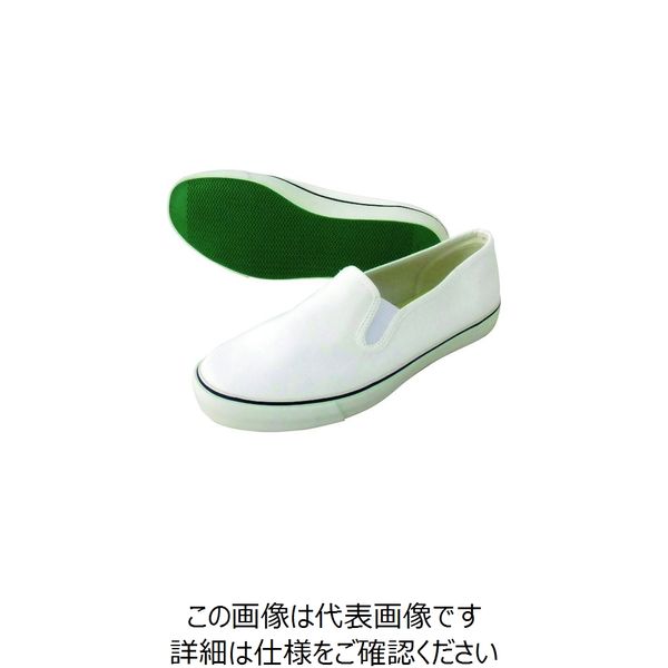 喜多 デッキシューズ ホワイト 27.0 DK200-WH-27.0 1足 216-9680（直送品）