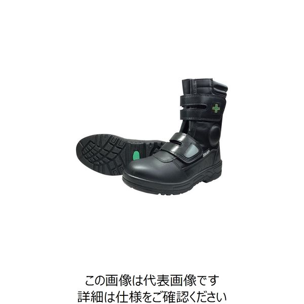 喜多 プロブーツ(耐油底) ブラック 29.0 MK7855-BK-29.0 1足 235-7205（直送品）