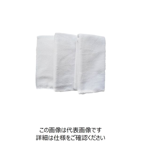 喜多 マイクロファイバー ロングタオル3枚組 No9960 ホワイト 約100×34cm NO9960-WH 1組 235-2334（直送品）