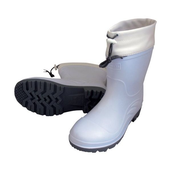 喜多 安全ショート耐油長(カバー付) KR7440 ホワイト LL(26.5~27.0) KR7440-WH-LL 1足 236-0398（直送品）