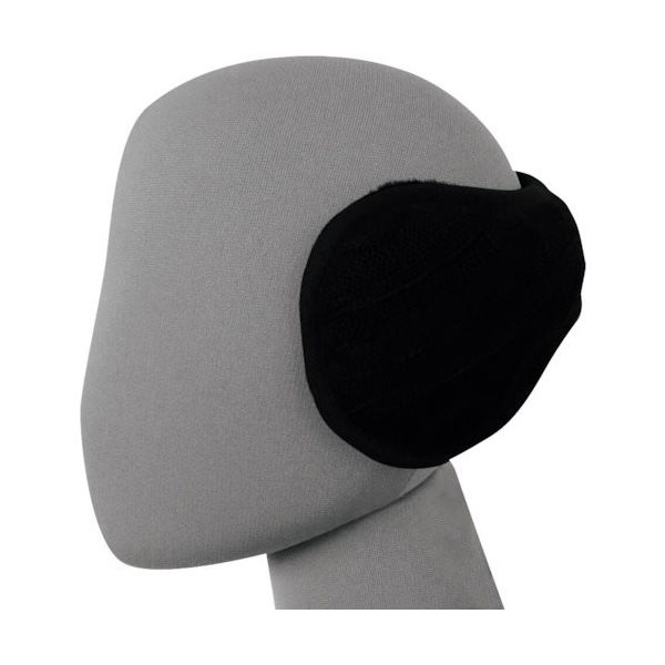 喜多 耳あて(イヤーウォーマー) 裏ボア付 No9450 ブラック フリー NO9450-BLK 1個 236-2029（直送品）