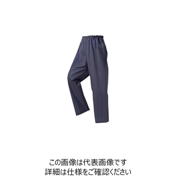 喜多 防水ヤッケズボン No1102 ネイビー M NO1102-NV-M 1着 236-3553（直送品）