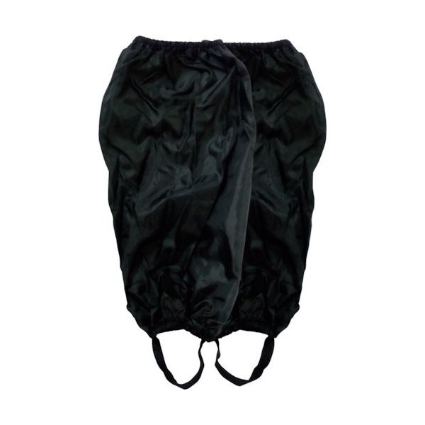 喜多 防水足カバーレギュラー 大人用 No9731 黒 フリー NO9731-BLK 1組 235-2368（直送品）