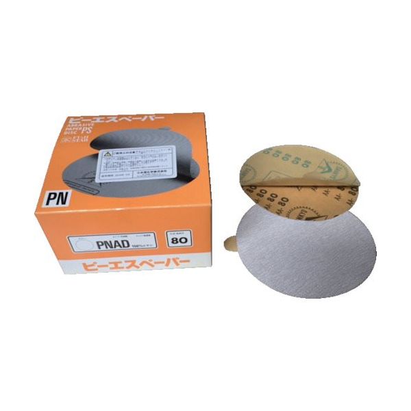 三共理化学 三共 PNAD のり付きディスク(穴なし)150 #60 PNAD150-60 1セット(100枚) 820-1993（直送品）