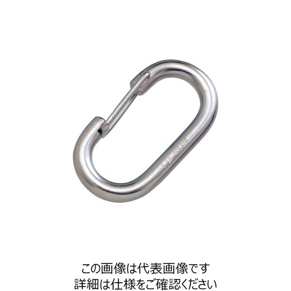 水本機械製作所 水本 ステンレス O型フック 線径16mm長さ118mm MO-16 1個 113-6184（直送品）