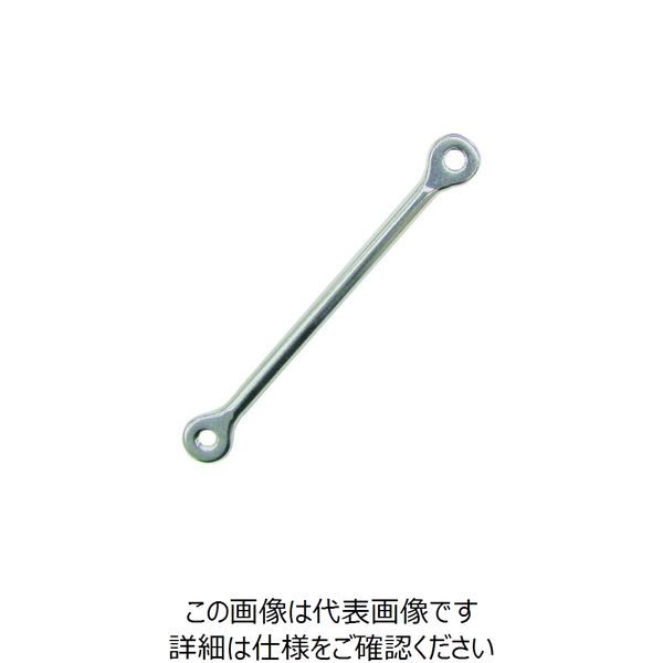 水本機械製作所 水本 ステンレス Sフック（ストレートタイプ） 線径6mm長さ114mm SAI-6-100 1個 201-0464（直送品）