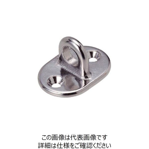 水本機械製作所 水本 ステンレス T型アイ 37mm×26mm ET-2 1個 849-1489（直送品）