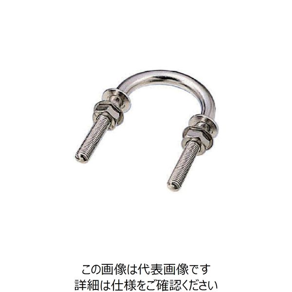 水本機械製作所 水本 ステンレス UボルトA型 内幅55mm U-101165 1個 849-3033（直送品）