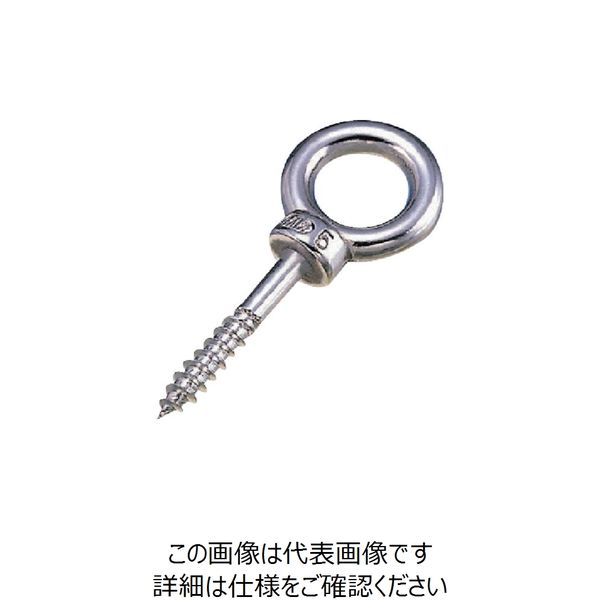 水本機械製作所 水本 ステンレス アイスクリュー 内径10mm STS-4 1個 849-2874（直送品）