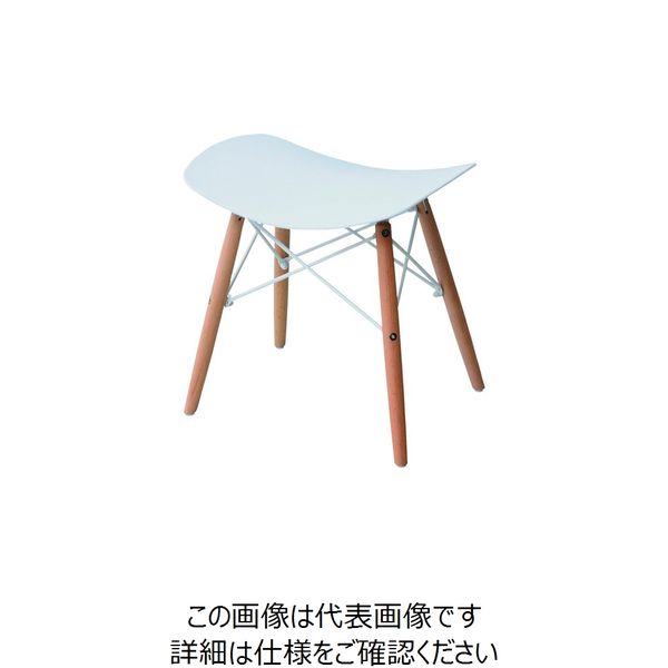 山善 木製おしゃれスツール プラリア PRC-S