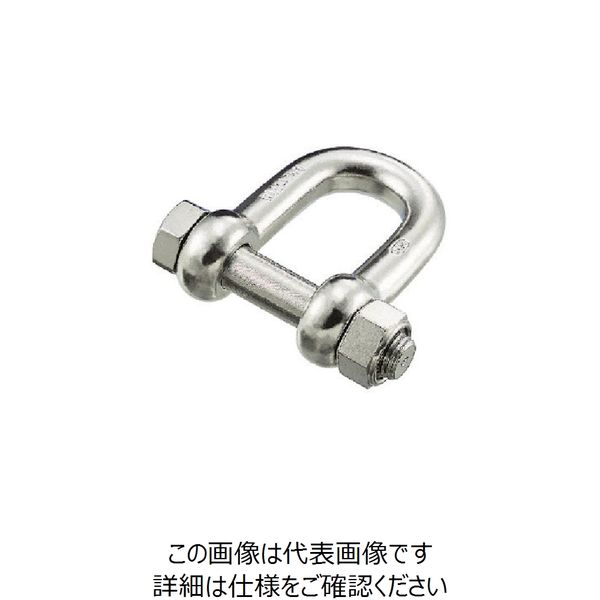 水本機械製作所 水本 ステンレス SBUシャックル 呼び28mm SBU-28 1個 849-2560（直送品）