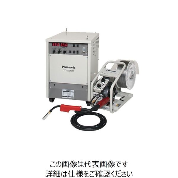 パナソニック 省エネ普及型 CO2/MAG溶接機 (延長10Mセット) YD-350RX1-10M-SET 1台（直送品） - アスクル