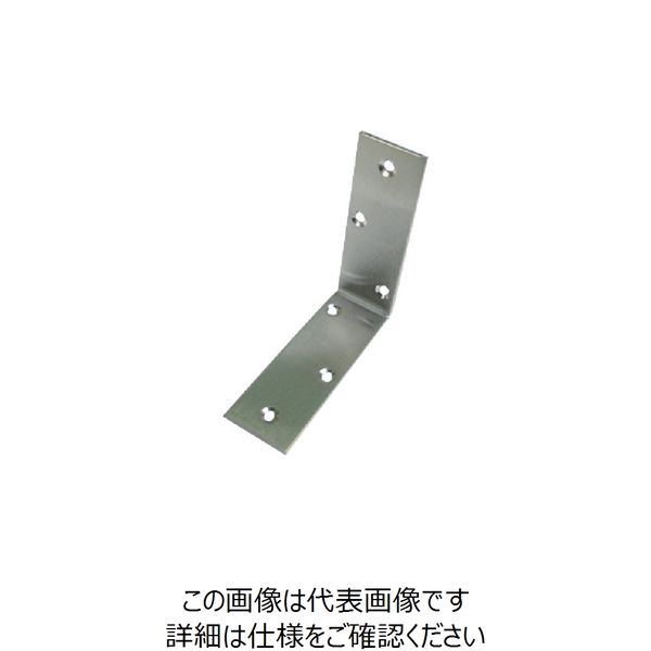 水本機械製作所 水本 ステンレス コーナー金具(角)ヘアーライン 長さ120mm KL-25120 1個 849-3375（直送品）
