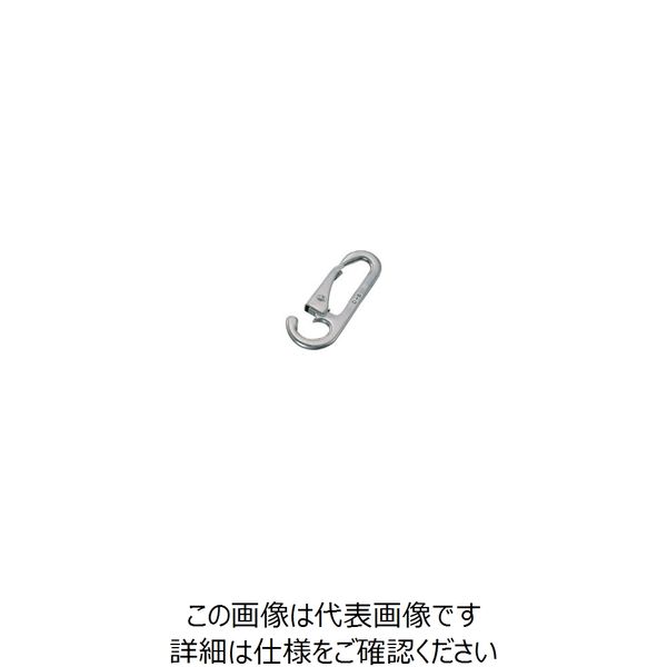 水本機械製作所 水本 ステンレス スナップフックD型 オープンタイプ 長さ88mm D-8 1個 849-1264（直送品）