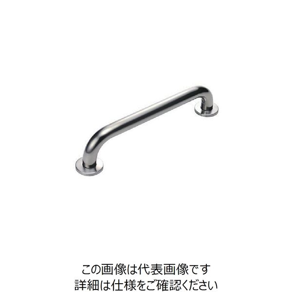 水本機械製作所 水本 ステンレス セーフティーバー(カバー付)ヘアーライン仕上 長さ400mm GBC-32-40HL 1個（直送品）