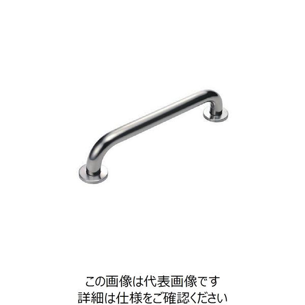 水本機械製作所 水本 ステンレス セーフティーバー(カバー付)ヘアーライン仕上 長さ500mm GBC-25-50HL 1個（直送品）