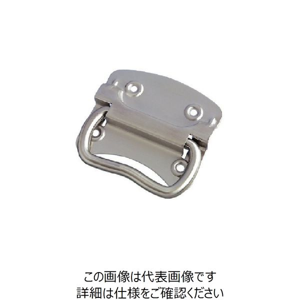 水本機械製作所 水本 ステンレス トランク取手 92mm×82mm TT-3 1個 849-0117（直送品）