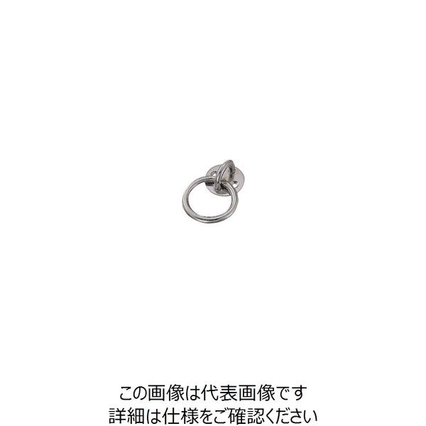 水本機械製作所 水本 ステンレス ラウンドアイ丸カン 径40mm内径40mm RIR-6 1個 849-2363（直送品）