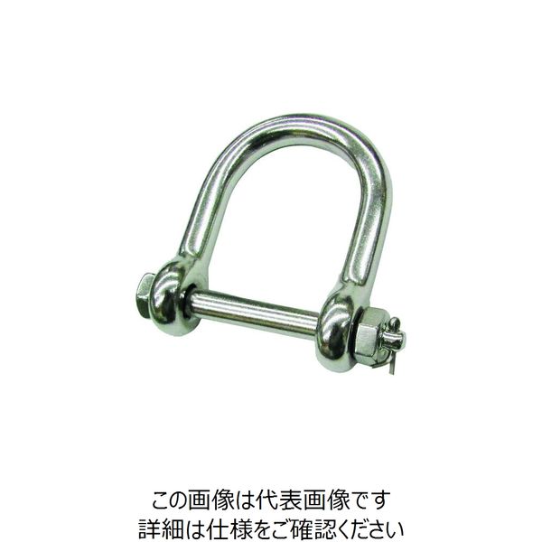 水本機械製作所 水本 ステンレス ワリピン式ワイドネジシャックル SBW