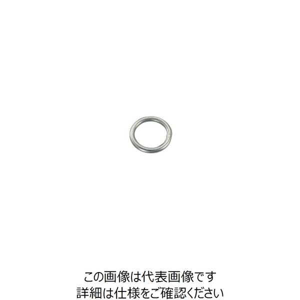 水本機械製作所 水本 ステンレス 丸リンク 線径4mm内径45mm R-4-45 1個 849-2304（直送品）