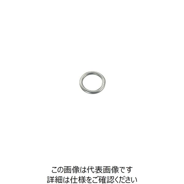 水本機械製作所 水本 ステンレス 丸リンク 線径8mm内径50mm R-8-50 1個 849-2329（直送品）