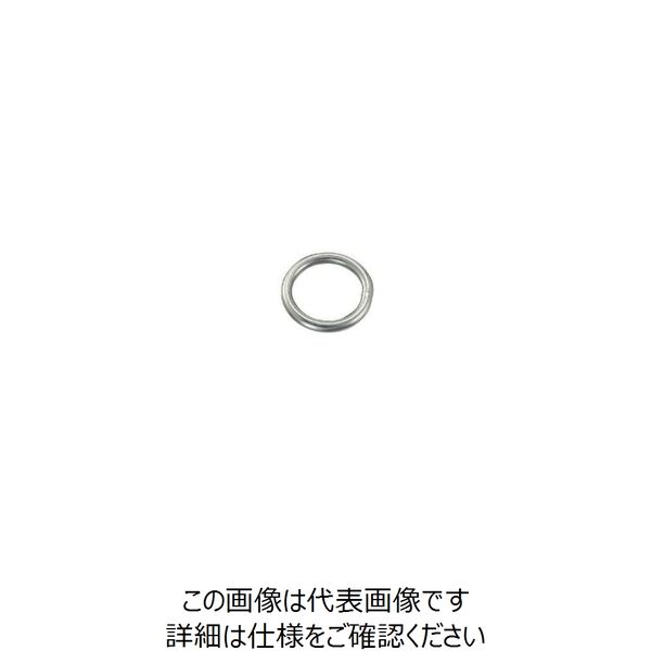 水本機械製作所 水本 ステンレス 丸リンク 線径9mm内径50mm R-9-50 1個 849-2331（直送品）