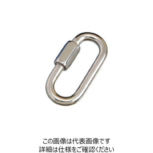 水本機械製作所 水本 ステンレス 強力リングキャッチ 線径10mm長さ77mm SHK-10 1個 849-2697（直送品）