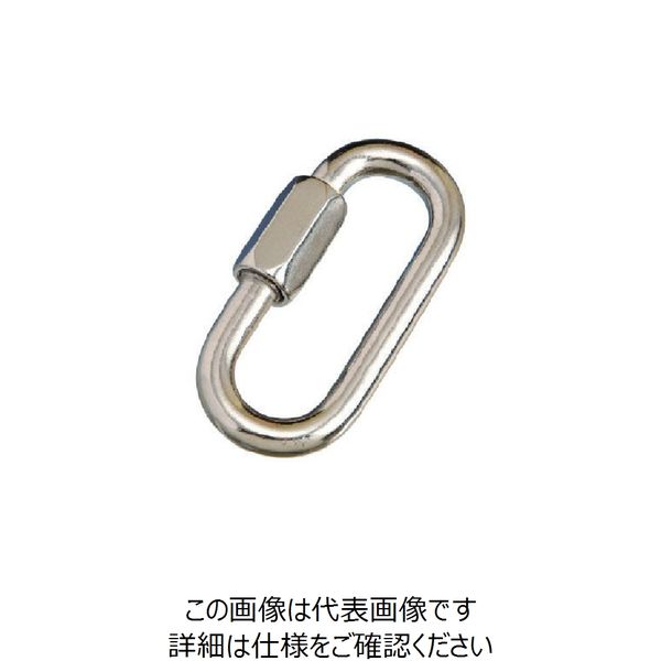 水本機械製作所 水本 ステンレス 強力リングキャッチ 線径8mm長さ61mm SHK-8 1個 849-2698（直送品）