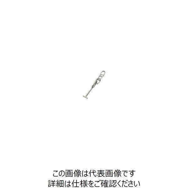 水本機械製作所 水本 ステンレス 車体ドア留め金具B型 全長187mm DFB-3 1個 848-9737（直送品）