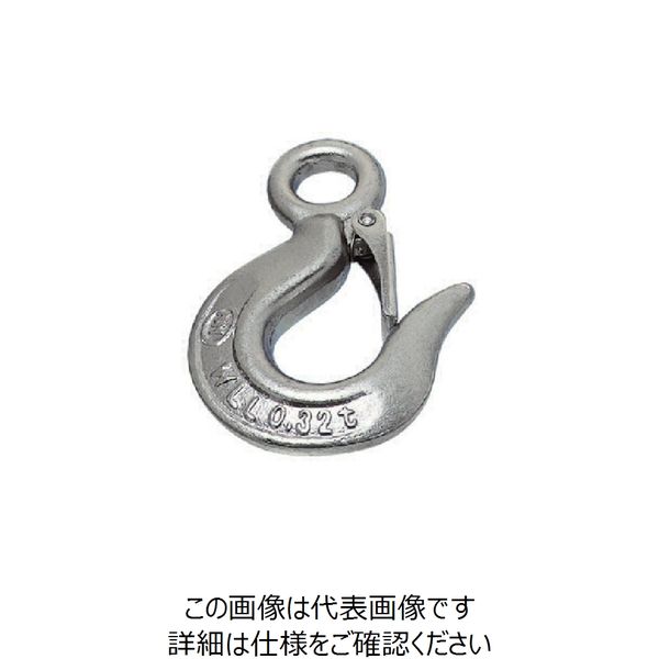 水本機械製作所 水本 ステンレス 重量フック鍛造製（ハズレ止め付） 3トン用 JF-3TA 1個 851-6341（直送品）