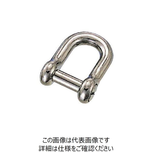 水本機械製作所 水本 ステンレス 沈みシャックル 呼び7mm CS-7 1個 849-1221（直送品）
