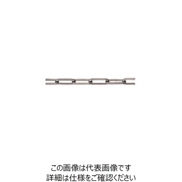 水本機械製作所 水本 チタンチェーン30m 線径6mm TI-6 1本 849-0408（直送品）