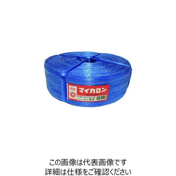 石本マオラン 石本 マイカロン#100 1.5kg 青 ML15 B 1セット(50巻) 128-0675（直送品）