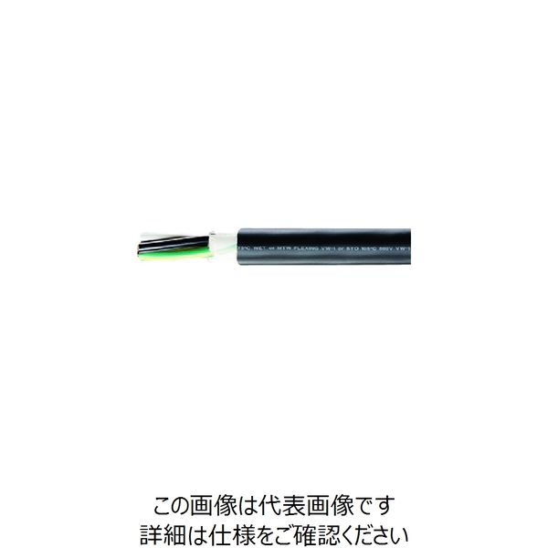 太陽ケーブルテック 電気機器電源用コード STO(A)/TC LF 10M 4X10AWG-10 1本 213-7093（直送品）