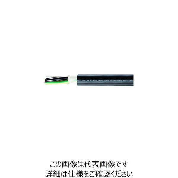 太陽ケーブルテック 電気機器電源用コード STO(A)/TC LF 10M 4X4AWG-10 1本 213-7090（直送品）
