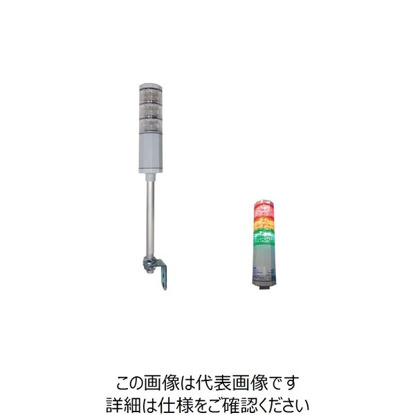 日機 積層式アラームライト NLA50シリーズ 1段 NLA50DC-1B2DZ-R 1台 260-7055（直送品）