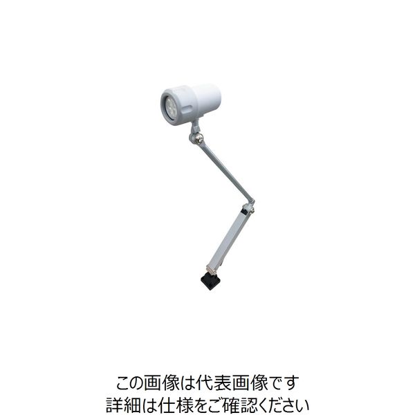 日機 防水型LEDスポットライト 6W AC100~120V NLSM03C-AC(2M+P) 1台 253-1647（直送品）