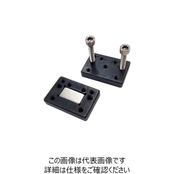 日機 防水型LED面発光ライト用マグネットブラケット ND-P06 1セット(2個) 253-1576（直送品）