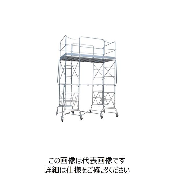 藤本工業 富士 フジステージF12ー19R2.68ヘイベイ2段セット F12-19R-D 1セット 851-5176（直送品）