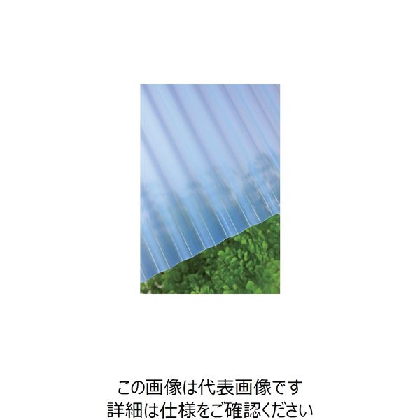 タキロンシーアイ タキロン 塩ビ波板 32波 10尺 55ブルー 211055 1セット(10枚) 849-5566（直送品）