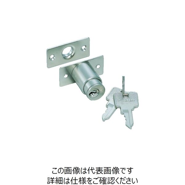 スガツネ工業 (150060889)2110MーBシリンダープッシュ錠 2110M-B 1個(1セット) 131-9916（直送品）